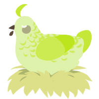 limey, a apple and lime chicken with a half-lace pattern