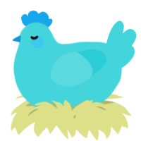 A aqua chicken