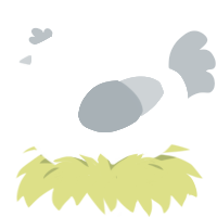 The Lost, a black and brown chicken