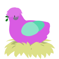 A orchid and mint chicken