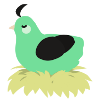 A spring and sable chicken