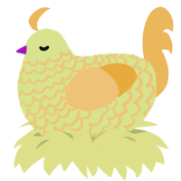 Lemon Cake, a lemon and honey chicken with a lace pattern