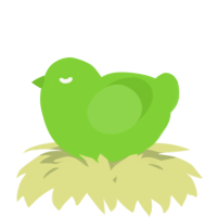 A grass chicken