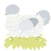 the somftest towel, a white and mist chicken with a speckle pattern