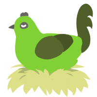 GNORP GNEEP, a grass and olive chicken
