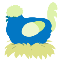 A sapphire and apple chicken