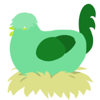 A spring and leaf chicken