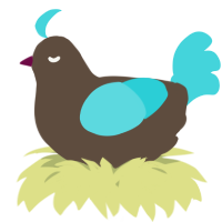 A bark and aqua chicken