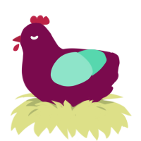 A wine and mint chicken
