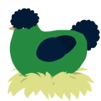 A viridian and tumblr chicken
