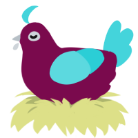 A wine and aqua chicken