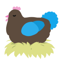 A bark and sky chicken