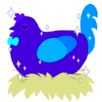 ĞȒØØṾḂʘẌẊ, a overcast and sapphire chicken