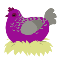 梅酒, a plum and ash chicken with a half-lace pattern