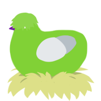 worldgazer, a grass and mist chicken