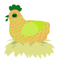 Lemon Lime, a honey and lime chicken with a lace pattern