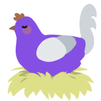 Purple skies, a blurple and mist chicken