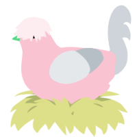 A rose and mist chicken