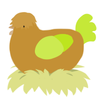 laxative, a gold and lime chicken