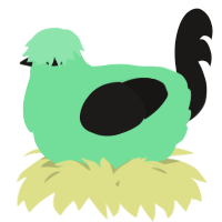 A spring and sable chicken