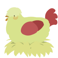 A lemon and red chicken