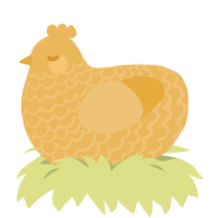 Hundred Acre Wood, a honey chicken with a lace pattern
