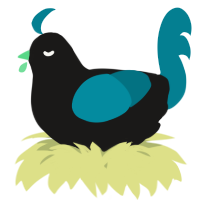 A sable and sea chicken