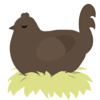 Turdpphire, a bark chicken