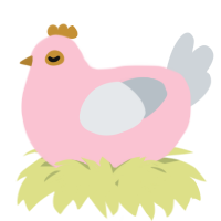 A rose and mist chicken