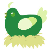 A viridian and apple chicken