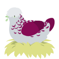 GetInto Hypnosis Mic, a mist and wine chicken with a half-lace pattern