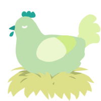 A gluppy and apple chicken