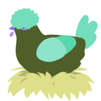 A olive and mint chicken