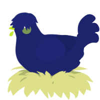 A navy chicken