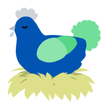 A ultramarine and spring chicken