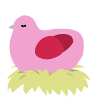 naked and afraid, a pink and crimson chicken