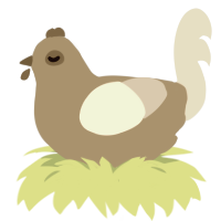 The Old Boss, a ash and mist chicken