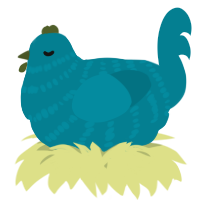 A sea chicken with a bar pattern