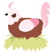 A russet and rose chicken with a head pattern
