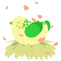 A cream and viridian chicken with a neck-speckle pattern
