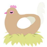 Baby formula, a beige and white chicken