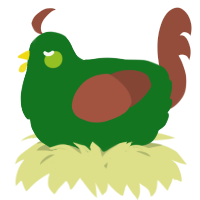 A leaf and russet chicken