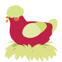 A crimson and lemon chicken