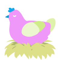 A lavender and apple chicken