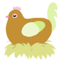 A gold and apple chicken