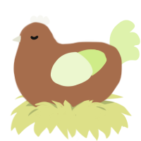 A brown and apple chicken