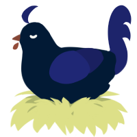 A tumblr and navy chicken