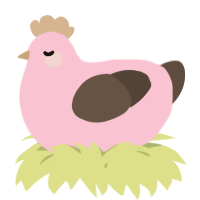 A rose and bark chicken