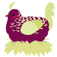 A wine and lemon chicken with a half-lace pattern