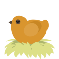 A orange chicken